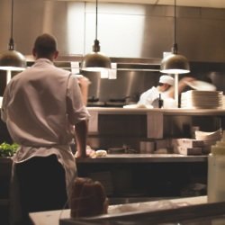 What can we learn from watching the action in the kitchen?