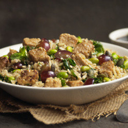 Vegan Pieces And Quinoa Salad