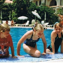 Rebecca Adlington has always enjoyed being in the pool