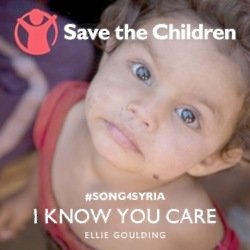 A minimum of 20p per sale of the charity single (“I Know You Care”) will be donated to the Save the Children Fund, a charity registered in England and
