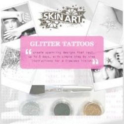 Skin Art Glitter Tattoos will look great this party season