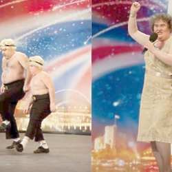 Stavros Flatley & Susan Boyle... The favourites to win