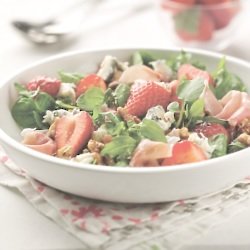 Strawberry and Parma Ham Salad