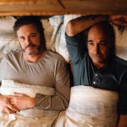 Colin Firth and Stanley Tucci in Supernova / Picture Credit: StudioCanal