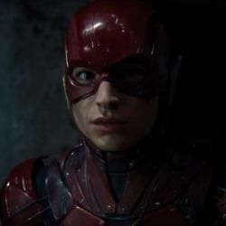 Ezra Miller as The Flash / Credit: Warner Bros.