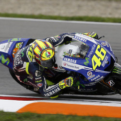 Valentino Rossi During Testing.