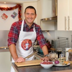 Will Mellor's encouraging men to get involved in cooking this Christmas