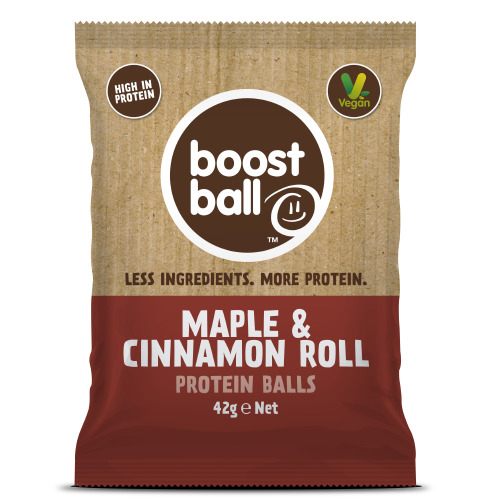 Boost Ball Maple and Cinnamon Roll
