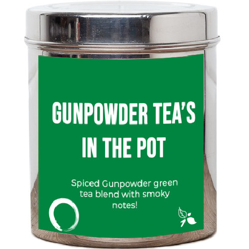 Gunpowder Teas In The Pot (50g Pouch) - RRP £6.00 available to purchase in Bird & Blend stores and online at www.birdandblend.com