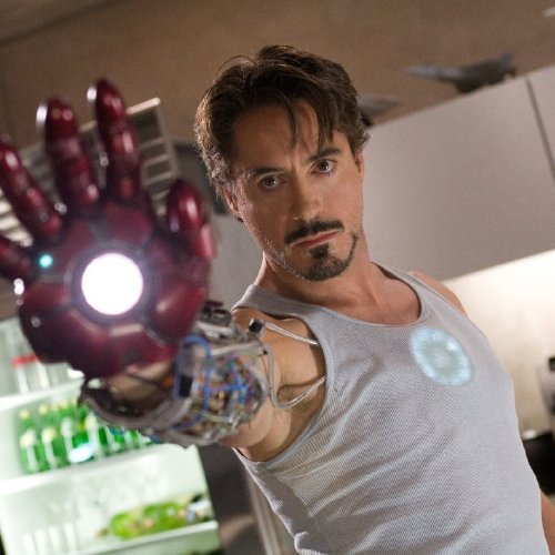 Robert Downey Jr in Iron Man