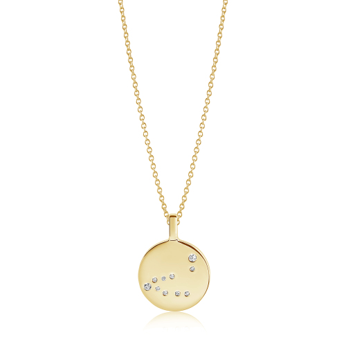 Sif Jakobs Gold Capricorn Pendant, £105